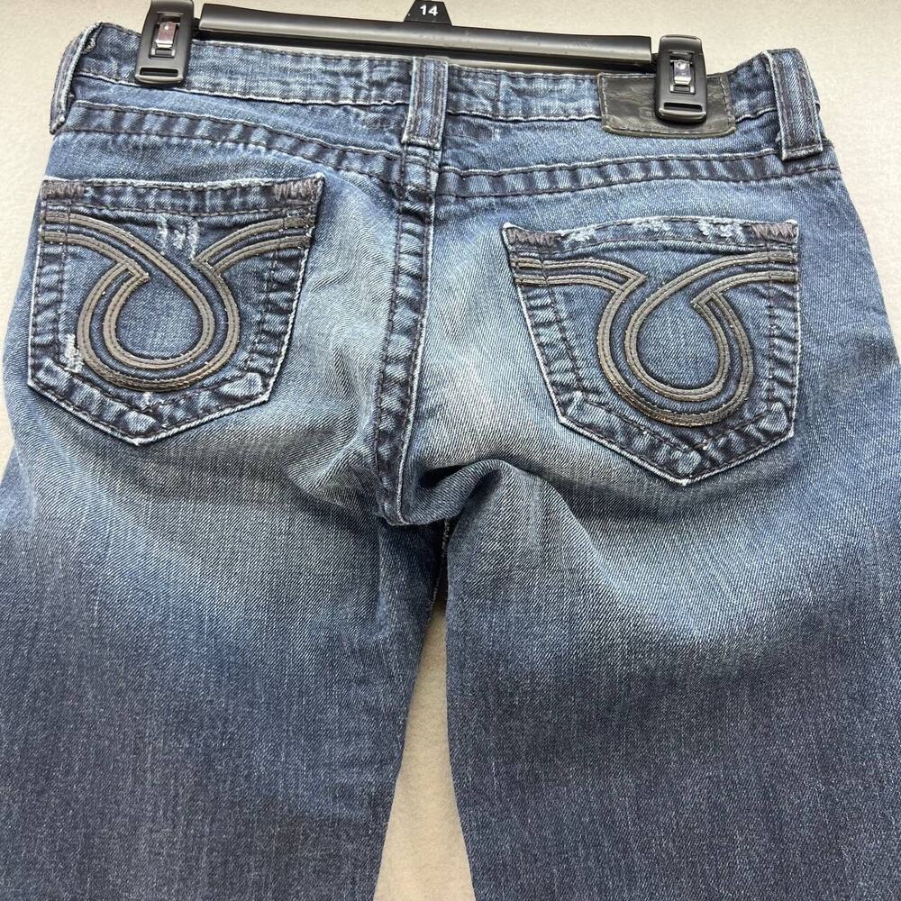 Big Star Women's Jeans 27 R (4) Dark Blue Liv Bootcut Jeans Western Normcore - Picture 3 of 16